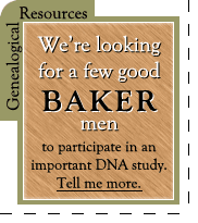 Send an email asking for details about the Baker DNA Study.